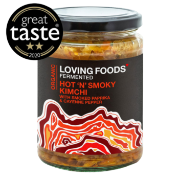 Loving foods hot n smoky kimchi